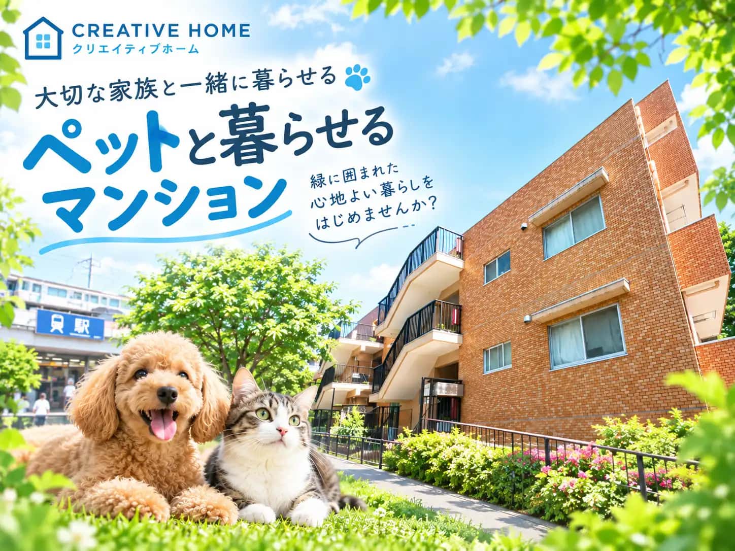 ペットと暮らせるマンション